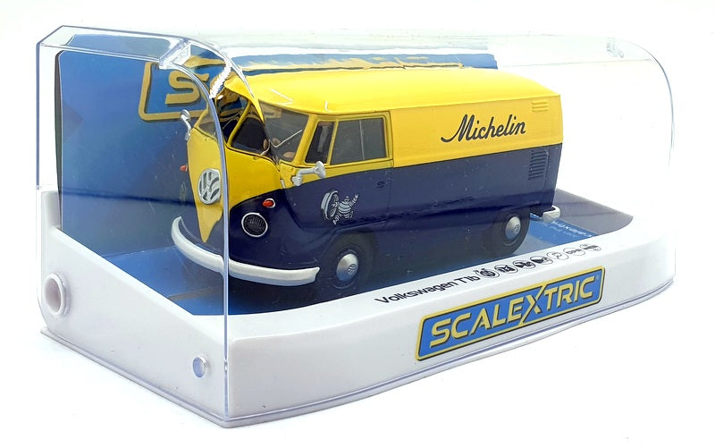 Scalextric 1/32 Scale Slot Car C4357 - Volkswagen T1b Michelin - Yellow/Blue