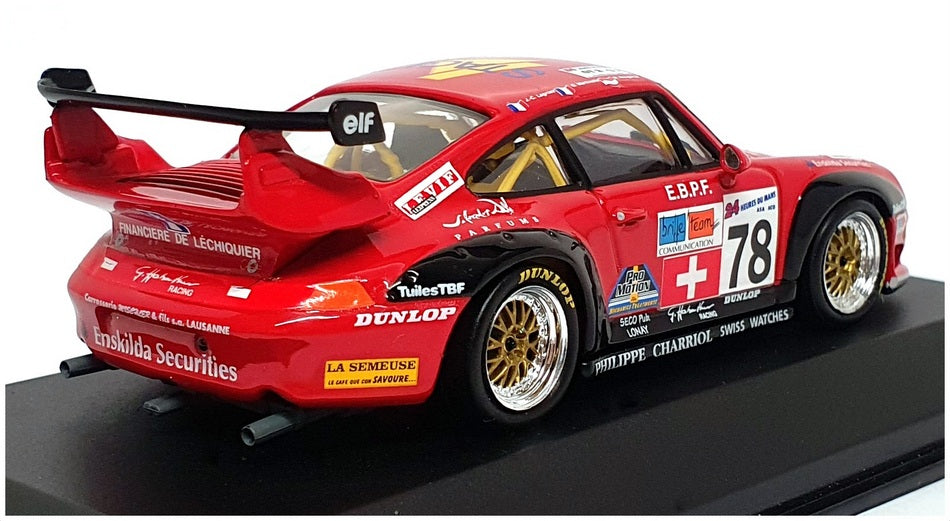 Minichamps 1/43 Scale 430 976778 - Porsche 911 GT2 #78 1st Le Mans 1997