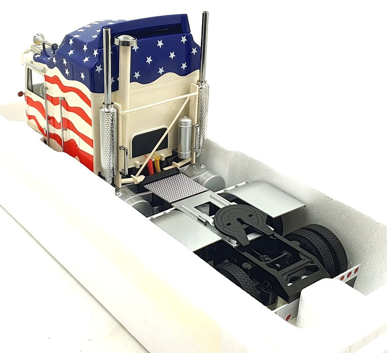 KK Scale Road Kings 1/18 Scale RK180146 Kenworth K100 Aerodyne '76 Stars/Stripes