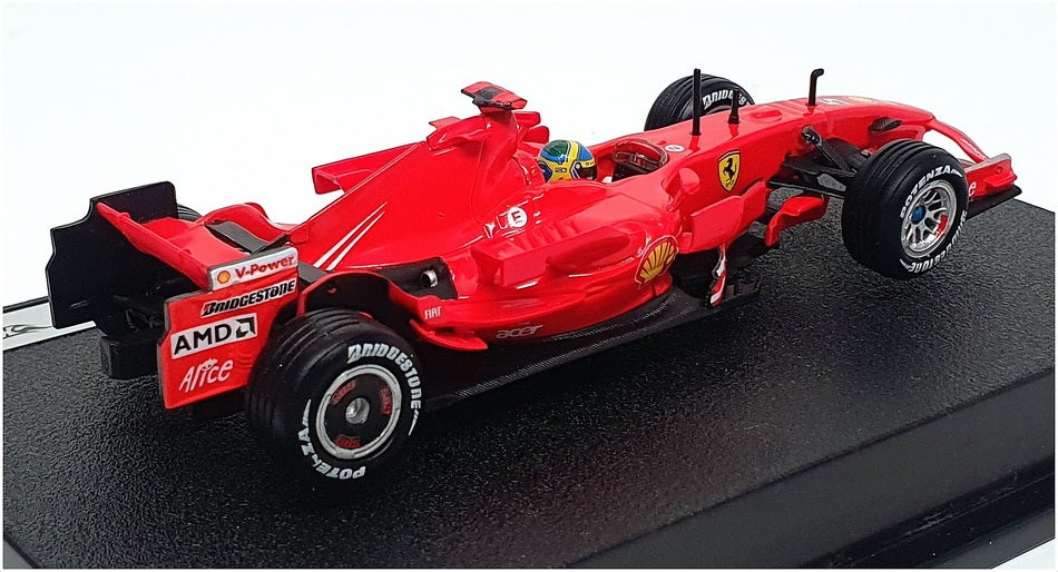 Hot Wheels 1/43 Scale K5435 - F1 Ferrari F2007 M'Boro #5 F. Massa - Red