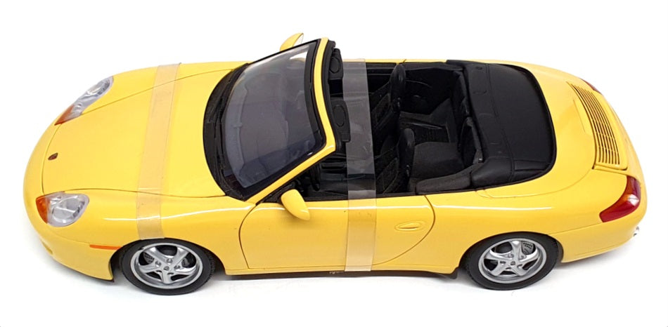 UT Models 1/18 Scale Diecast 2823P - Porsche 996 Carrera - Yellow