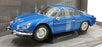 Solido 1/18 Scale Diecast S1804201 - 1969 Alpine A110 1600S - Alpine Blue