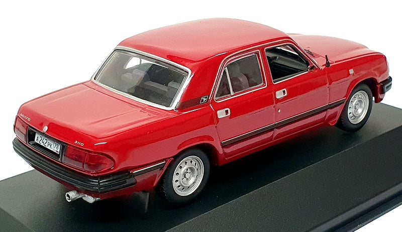 1st Models 1/43 Scale Diecast 1ST 006 - 1997 Gaz Volga 3110 - Dk Red