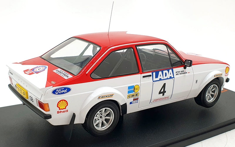 IXO Models 1/18 Scale 18RMC143LQ Ford Escort MKII RS #4 1977 A.Vatanen