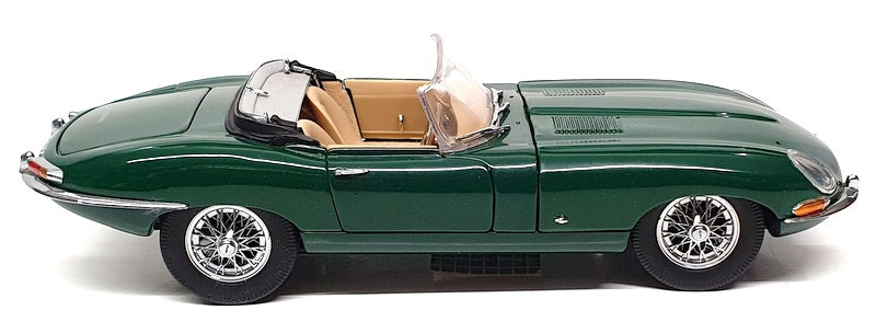 Franklin Mint 1/24 Scale B11TC05 - 1961 Jaguar E-Type Roadster - Green