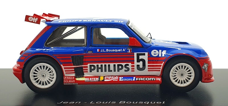 Spark 1/43 Scale SF054 - Renault 5 Maxi Turbo #5 Superprduction 1987