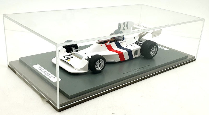 Spark 1/18 Scale 18S575 - F1 Hesketh 308 #24 3rd Sweden GP 1974 J.Hunt —  R.M.Toys Ltd