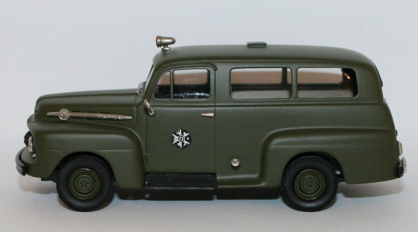 Brooklin Models 1/43 Scale IPV16 - 1952 Ford F1 Ranger - Israeli Police