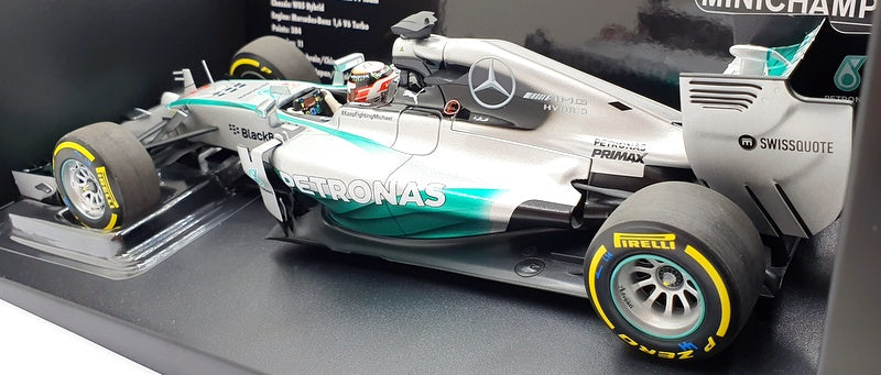 Minichamps 1/18 Scale 186 140044 - Mercedes AMG Petronas F1 W05 Hamilton WC 2014