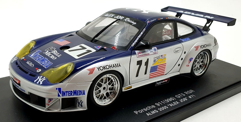 Autoart 1/18 Scale Diecast 80583 - Porsche 911 996 GT3 RSR 2005 Alex Job #71