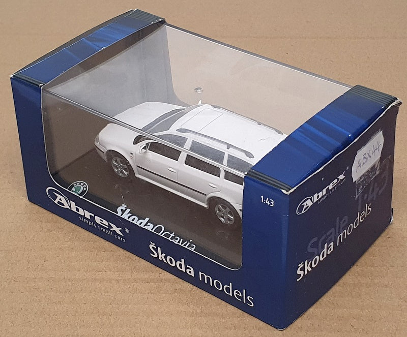 Abrex 1/43 Scale Diecast ABX44 - Skoda Octavia 4x4 TDI - White