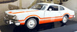 Motor Max 1/24 Scale 79043 - 1974 Ford Maverick Grabber - White/Orange