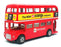 Corgi 12cm Long Diecast 469 (B) - Routemaster Double Deck Bus - Red