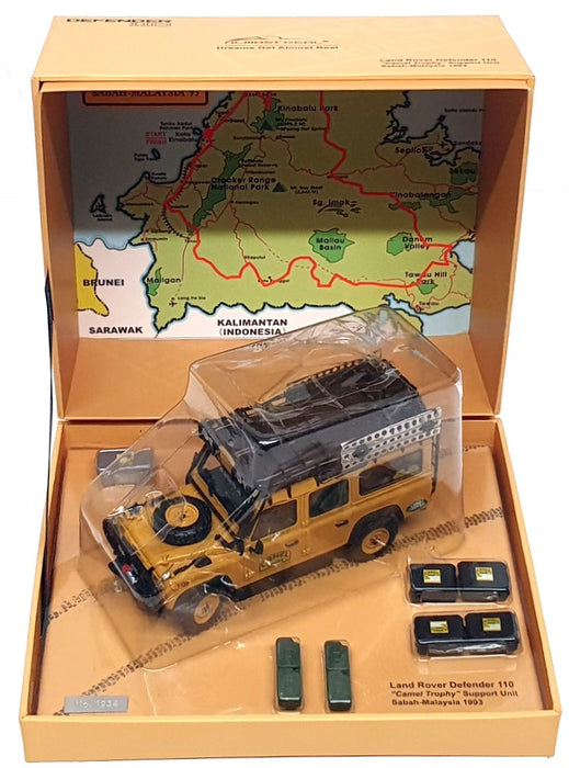 Almost Real 1/43 Scale 410305 - Land Rover 110 Camel Trophy Sabah-Malaysia 1993