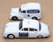 Corgi 1/43 Scale 97697 Leicestershire Police Set Morris Van & Jaguar Mk2 - White