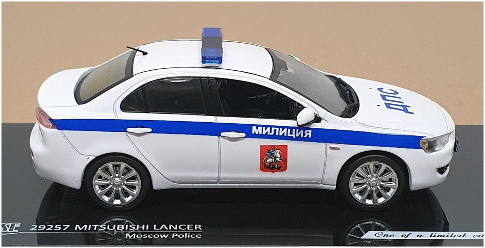 Vitesse 1/43 Scale 29257 - Mitsubishi Lancer Moscow Police - White/Blue