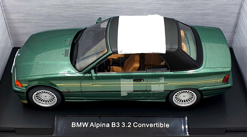 Model Car Group 1/18 Scale MCG18321 - BMW Alpina B3 3.2 Green Met.