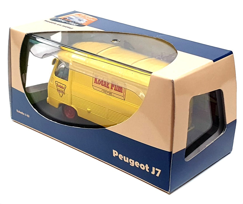 Atlas Editions 1/43 Scale 2421 007 - Peugeot J7 Van "Kodak" - Yellow