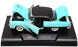 Signature Models 1/32 Scale 32341 - 1956 Plymouth Savoy - Turquoise/Black