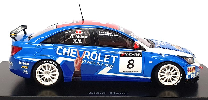 Spark 1/43 Scale S2499 - Chevrolet Cruze 1.6T #8 WTCC Macau 2011