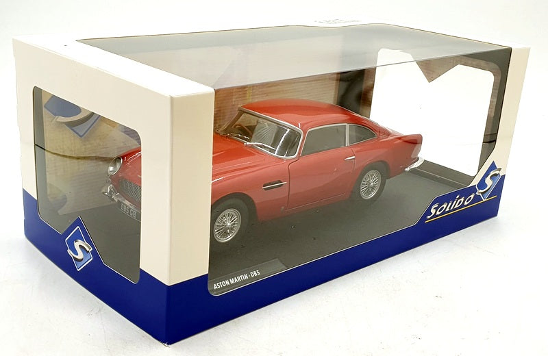 Solido 1/18 Scale Diecast S1807103 - Aston Martin DB5 1964 - Metallic Red