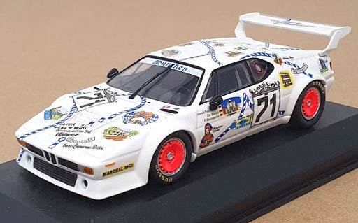 Minichamps 1/43 Scale 430 812571 - BMW M1 #71 Le Mans 1981 - White