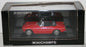 MINICHAMPS 1/43 SCALE - 430131032 - MG B MGB CABRIOLET 1962 / 69 - RED