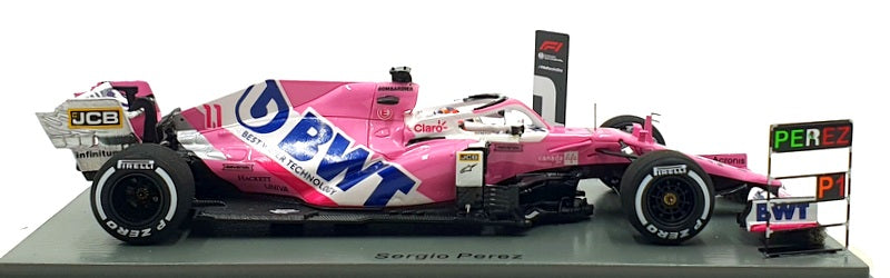 Spark 1/43 Scale S6485 - BWT Racing Point RP20 Winner Sakhir GP F1 2020 #11