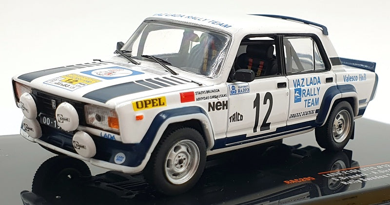 Ixo 1/43 Scale Diecast RAC295 - 2015 Lada VFTS Rally Sweden 1983 #12