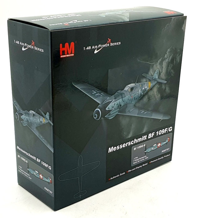 Hobby Master 1/48 Scale HA8757 - Messerschmitt BF 109F/G-6 Swiss AF 1944