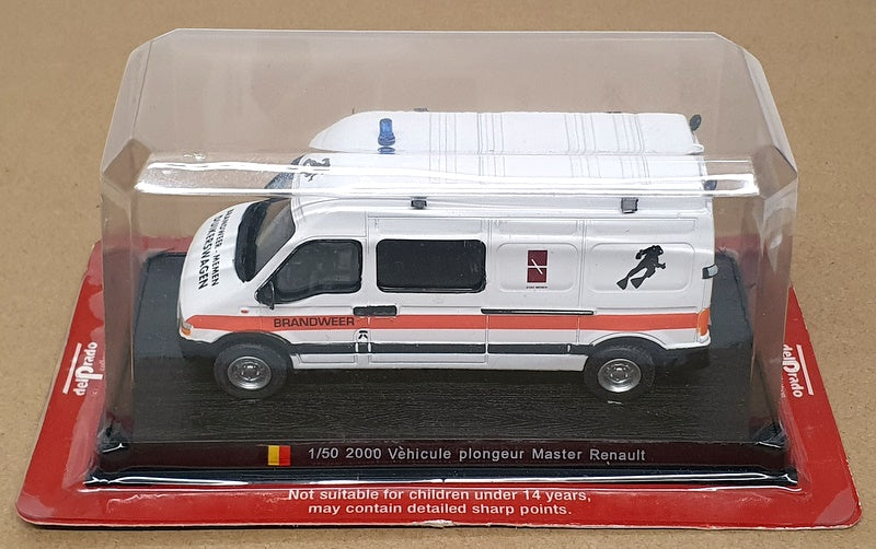 Del Prado 1/50 Scale FEN61 - Renault Master Fire Van - White