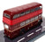 Corgi 1/76 Scale OM41404 - AEC Regent V/Roe Bus (Felix Motors Ltd) Maroon/Red