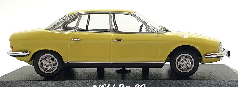 Maxichamps 1/43 Scale 940 015400 - 1972 NSU RO 80 - Yellow