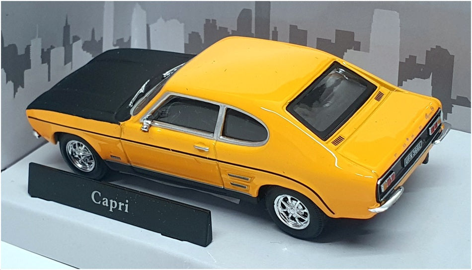 Cararama 1/43 Scale Diecast 4-14070 - Ford Capri - Yellow/Black