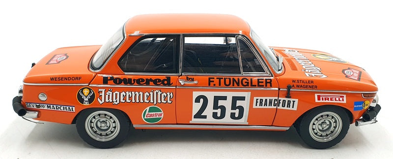 Autoart 1/18 Scale Diecast 87345 - BMW 2002 RMC 1973 #255 Jagermeister