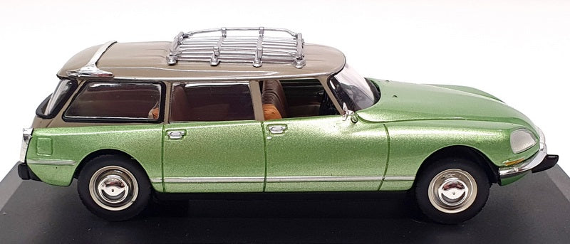 Norev 1/43 Scale Diecast 155044 - 1974 Citroen DS23 Break - Met Green