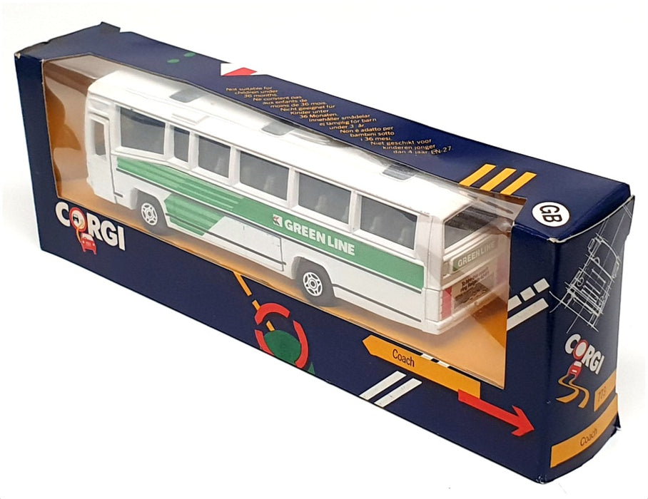 Corgi 18cm Long Diecast 773 - Plaxton Paramount Coach "Green Line" - Green/White