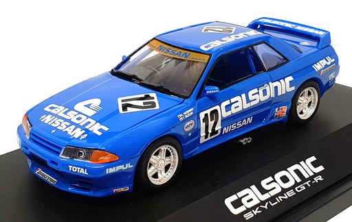 Rosso 1/43 Scale 01001 - Calsonic Nissan Skyline GT-R #12 - Blue