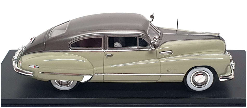 Goldvarg 1/43 Scale GC-058A - 1948 Buick Roadmaster Coupe - Cumulus Gray