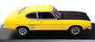 Altaya 1/43 Scale 261119 - 1969-72 Ford Capri 1700 GT - Yellow/Black