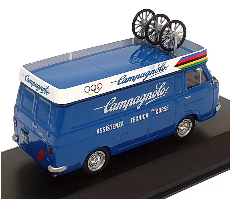 Altaya 1/43 Scale 20624J - 1972 Fiat 238 Cycle Race Assist Van (Campagnolo) Blue