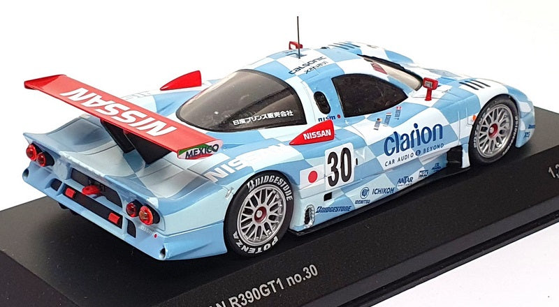 Kyosho 1/43 Scale Diecast 03421A - 1998 Nissan R390GT1 - Lt Blue