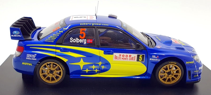 Autoart 1/18 Scale Diecast 80890 Subaru Impreza WRC 2008 #5 P.Solberg RMC