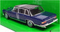 Welly NEX 1/24 Scale 24121W - 1963 Mercedes Benz 600 - Blue/Black