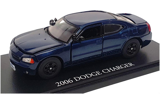 Greenlight 1/43 Scale 86604 - 2006 Dodge Charger Castle - Met Blue