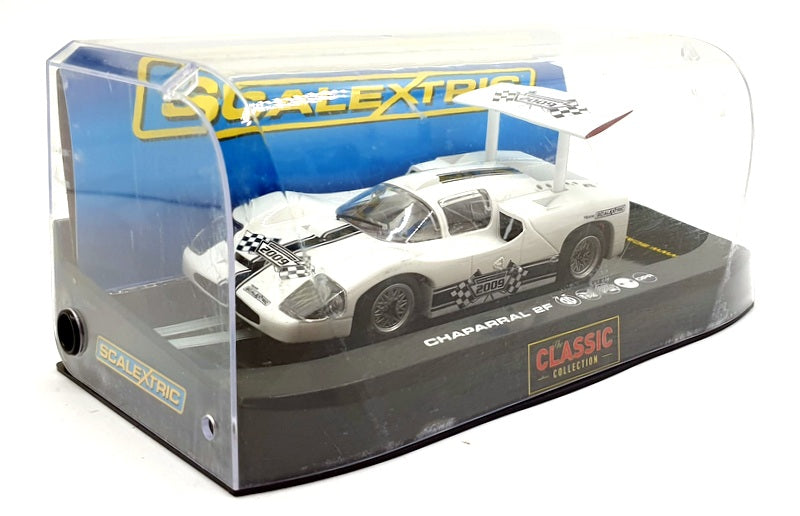 Scalextric 1/32 Scale Slot Car C2968 Chaparral 2F Range Presentation 2009 White