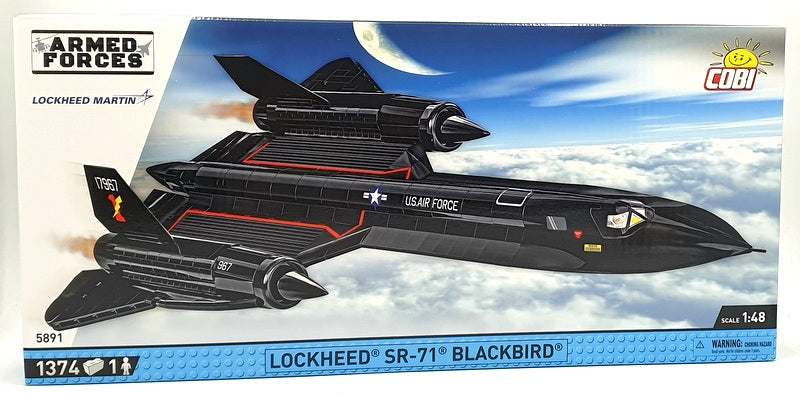 Cobi Bricks 1/48 Scale 5891 - Lockheed SR-71 Blackbird