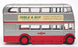 EFE 1/76 Scale EF05C3 - AEC R/T RTL Bus Silver Star REWORKED - Silver/Red