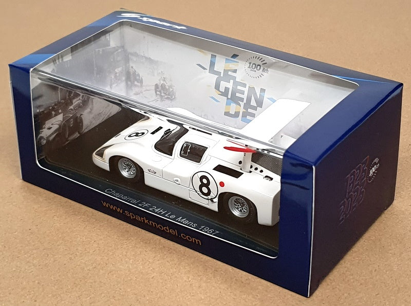 Spark 1/43 Scale S9445 - Chaparral 2F #8 24h Le Mans 1967 Jennings/Johnson