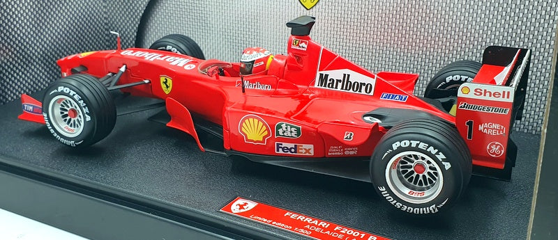 Hot Wheels 1/18 Scale Diecast 50202 Ferrari F2001 Michael Schumacher F1